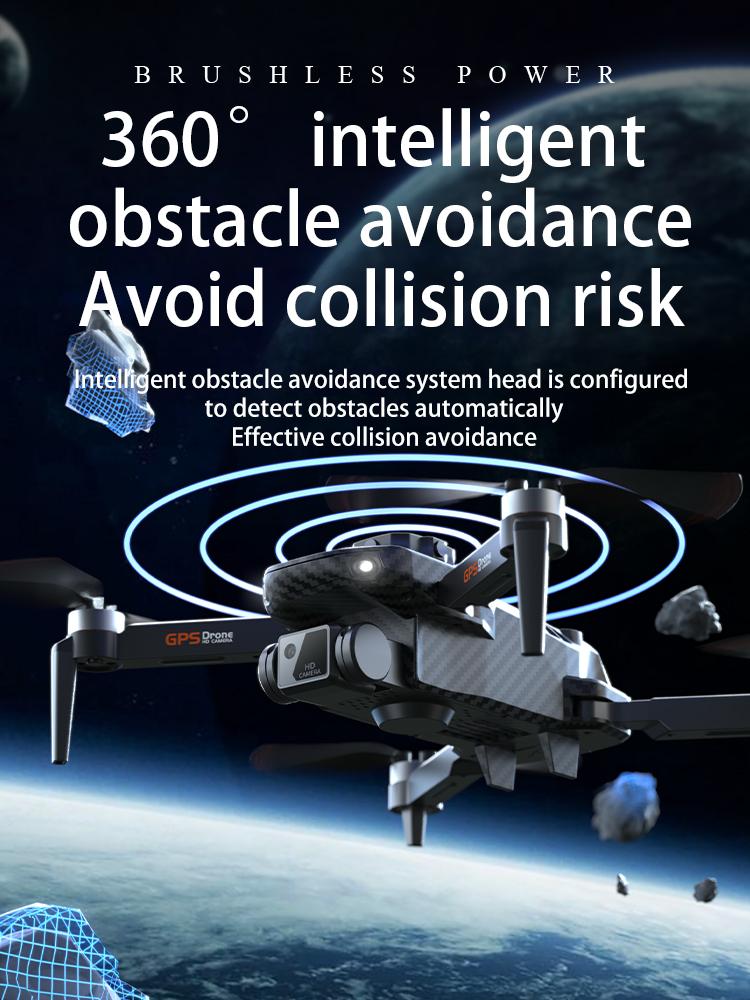 S25PRO GPS/LCD Display/ Double 4K Camera/Brushless Motors/ Obstacle Avoidance/ Foldable Design 4KHD Aerial Photography Drone