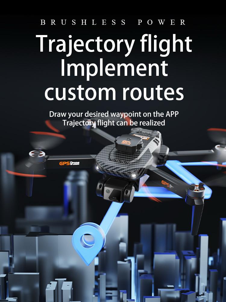 S25PRO GPS/LCD Display/ Double 4K Camera/Brushless Motors/ Obstacle Avoidance/ Foldable Design 4KHD Aerial Photography Drone
