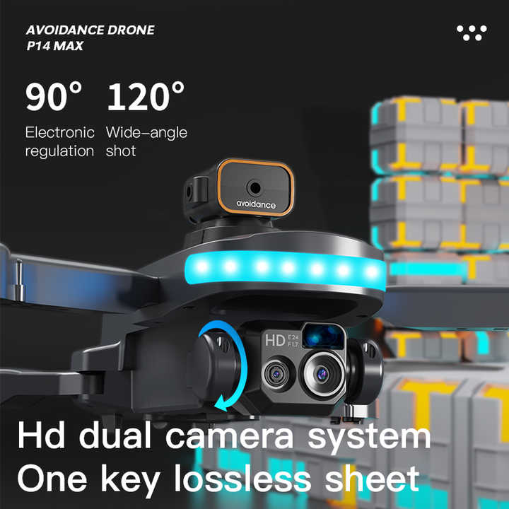 P14/15PRO Foldable Camera Drone High Quality Camera Drone High Quality Obstacle Avoidance