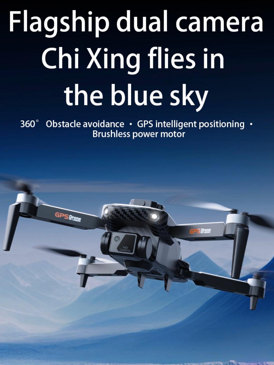 S25PRO GPS/LCD Display/ Double 4K Camera/Brushless Motors/ Obstacle Avoidance/ Foldable Design 4KHD Aerial Photography Drone