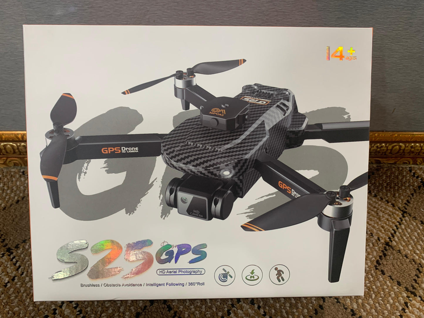 S25PRO GPS/LCD Display/ Double 4K Camera/Brushless Motors/ Obstacle Avoidance/ Foldable Design 4KHD Aerial Photography Drone