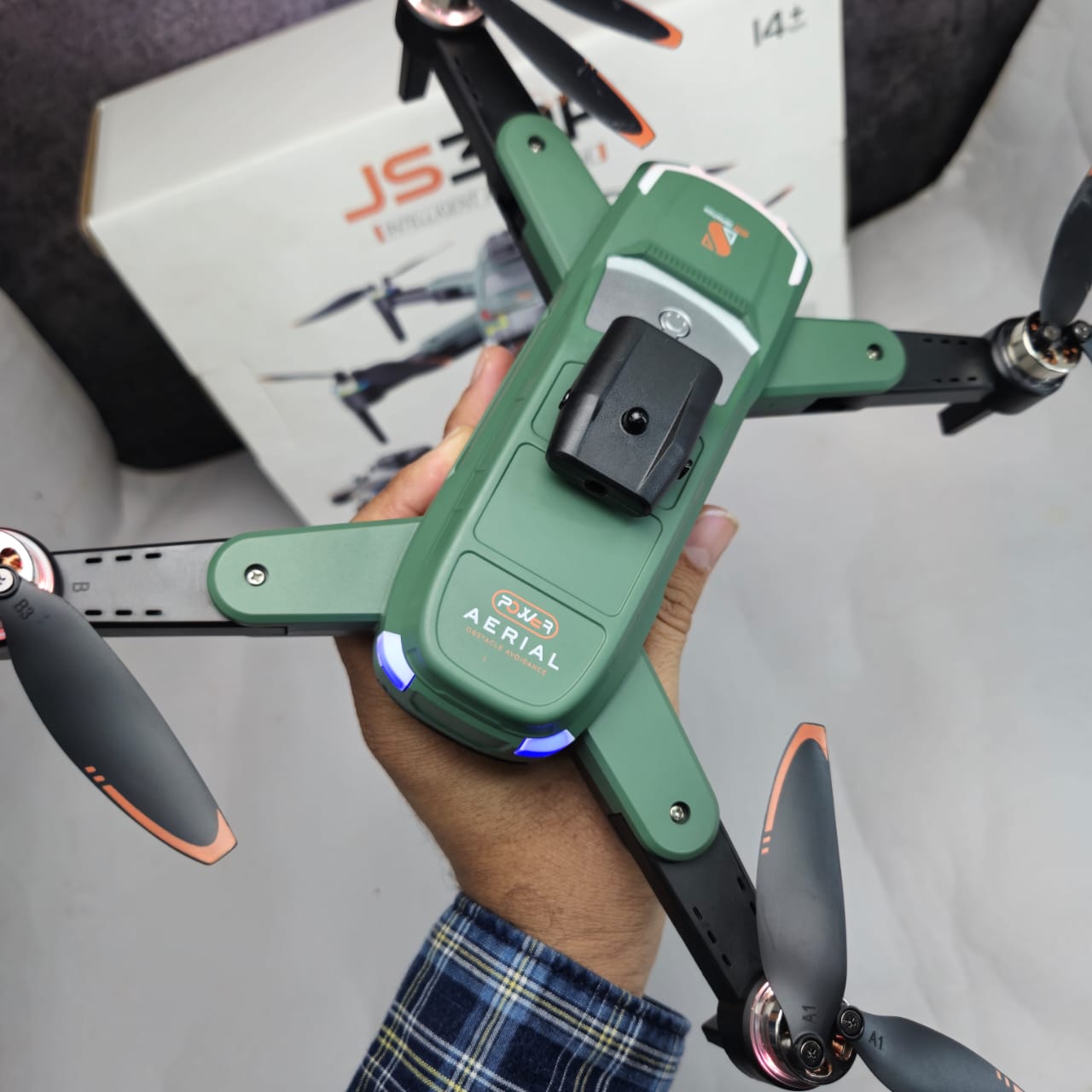 New JS39P Triple Camera Foldable Brushless Motors Drone High Quality Obstacle Avoidance Camera Drone With 8K Resolutions