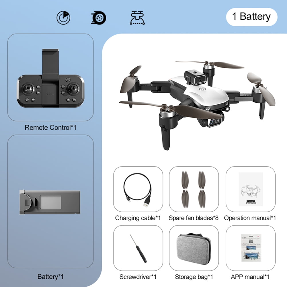 New S2S Brushless Folding 6K HD Dual Lens Stream WIFI Drone
