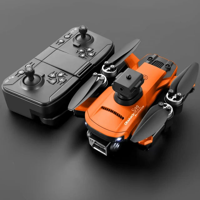 S99MAX Double Camera Foldable Drone Brushless Motors Drones With High Quality of obstacle avoidance (Free Combo Smart Watch) Mrsalepoint
