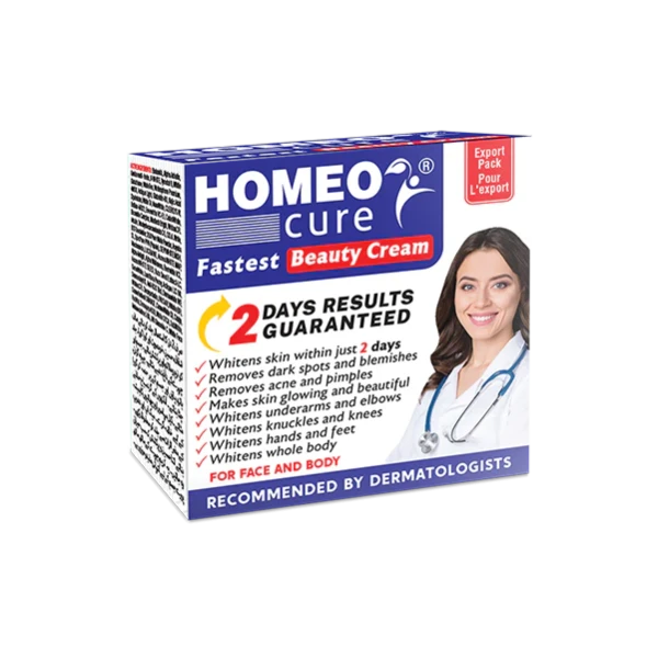 Homeo Cure Beauty Cream Highly Concentrated Fastest 2 Days Results Guaranteed