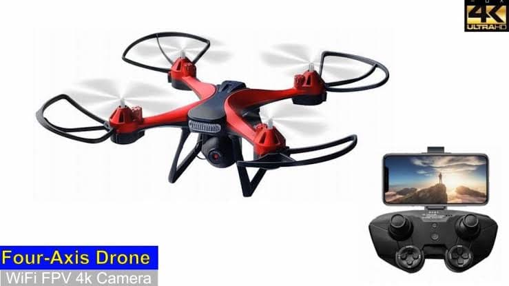 DWI 2.4G Drone with 4K HD WIFI Dual Camera