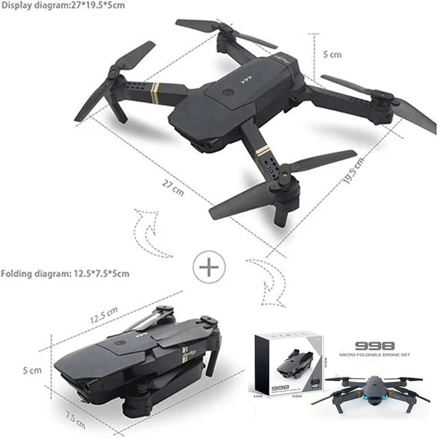 998 Foldable Camera Drone High Quality Camera Drone With Obstacles Avoidance Mrsalepoint 