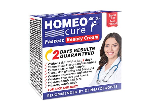 Homeo Cure Beauty Cream Highly Concentrated Fastest 2 Days Results Guaranteed