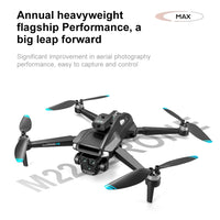 M22 Drone 8K Professional HD Aerial Photography 5G Remote Control Aircraft HD Dual Camera Drone High Quality Obstacle Avoidance High Quality GPS Brushless Motors Drones