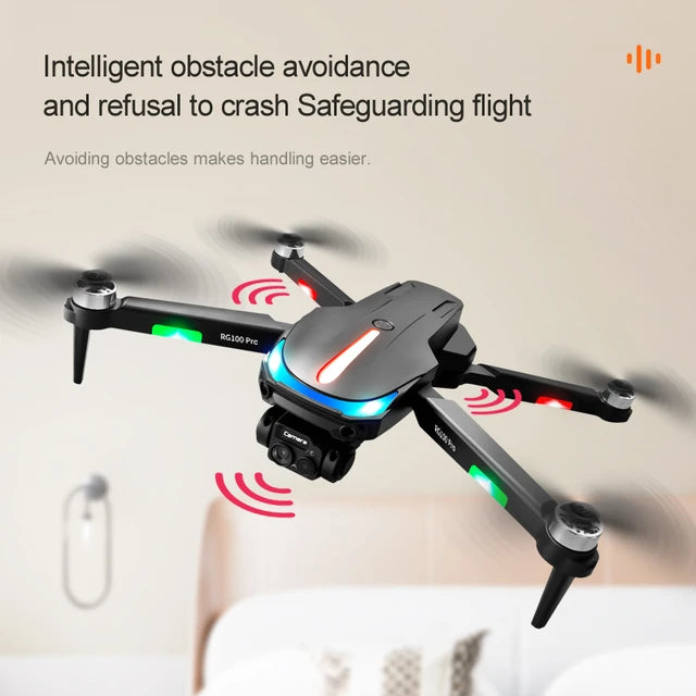 RG100Pro Brushless Motors Drones Foldable Camera Drone High Quality Obstacle Avoidance Camera Drone with New Packing