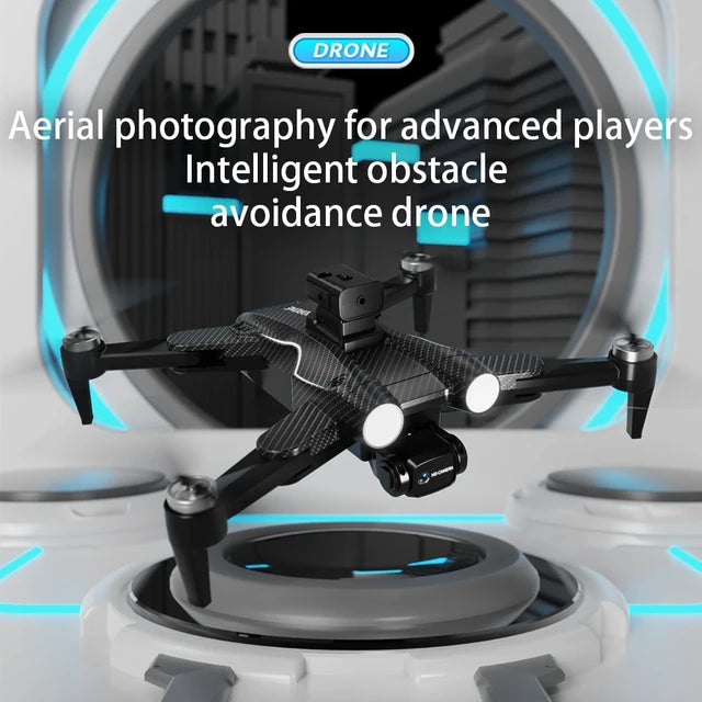 F167 drone 4K dual cameras obstacle avoidance optical wifi fpv foldable brushless Helicopter RC Drone Profesional Quadcopter