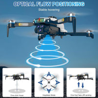 J6PRO High Quality Camera Drone with Obstacle avoidance And High Quality Brushless Motors Double Camera Foldable Drone