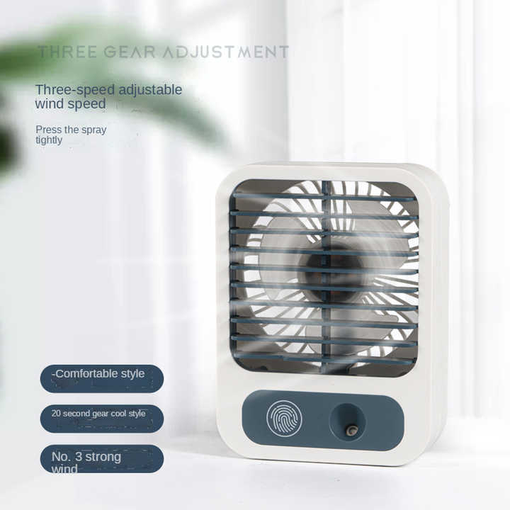 New Arrival Best Portable Mini Air Cooler Fan,Small Water Desktop Cooler Fan,Wireless Air Conditioner Cooling Fan