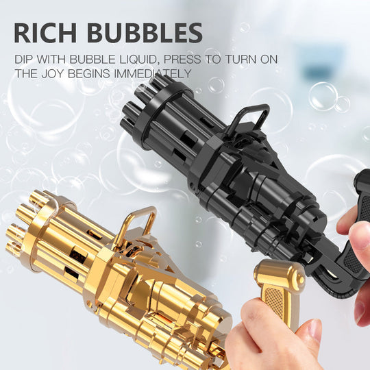 Bubble Gun Toy Bubble Machine for kids fun