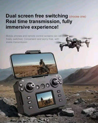 K12MAX SCREEN LCD DISPLAY GPS BRUSHLESS MOTORS AVOIDANCE OBSTACLE OPTICAL FLOW DRONE WITH TRIPLE CAMERA AND CARRYING BAG