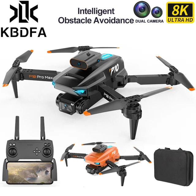 P10Pro Foldable Camera Drone High Quality Camera Drone with Obstacle avoidance Also With free Bag