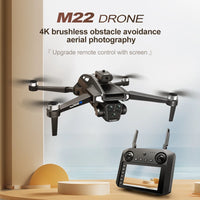 M22 Drone 8K Professional HD Aerial Photography 5G Remote Control Aircraft HD Dual Camera Drone High Quality Obstacle Avoidance High Quality GPS Brushless Motors Drones