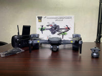 P1 MAX GPS Camera Drone With Dual Battery Triple Camera Foldable Brushless Motors Drone with 50X Zooming Obstacle Avoidance Electric Adjustable Camera Headless Mode Flow Of lights One Key Landing 360° Rotation High Quality Camera Drone With Unique Design