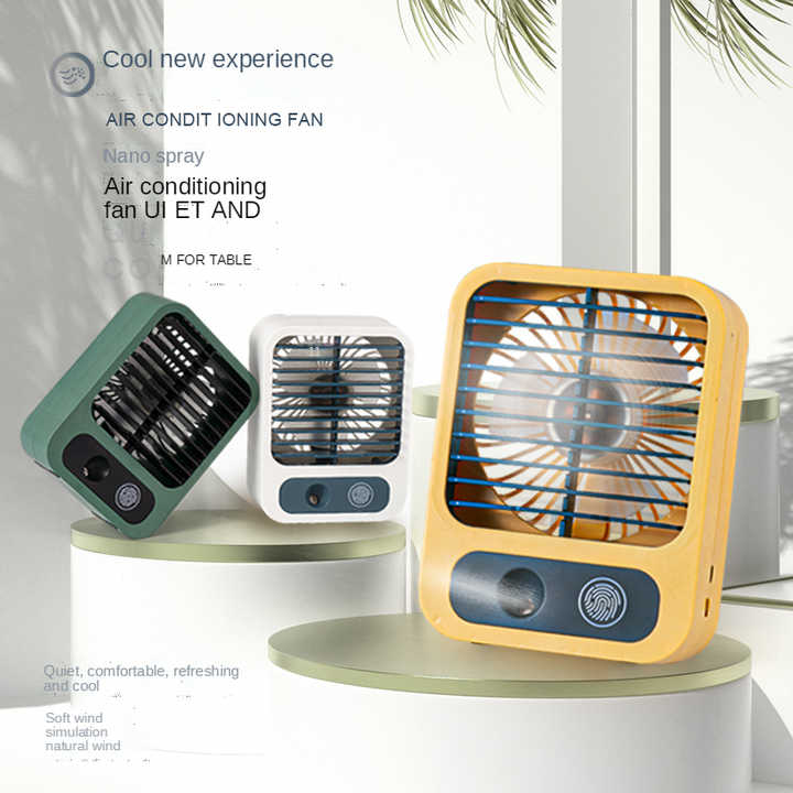 New Arrival Best Portable Mini Air Cooler Fan,Small Water Desktop Cooler Fan,Wireless Air Conditioner Cooling Fan