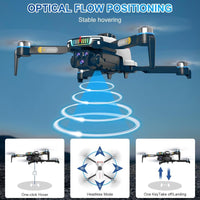 J6PRO High Quality Camera Drone with Obstacle avoidance And High Quality Brushless Motors Double Camera Foldable Drone