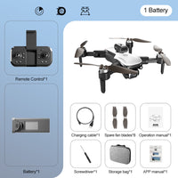 New S2S Brushless Folding 6K HD Dual Lens Stream WIFI Drone