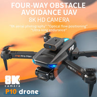 P10Pro Foldable Camera Drone High Quality Camera Drone with Obstacle avoidance Also With free Bag