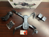 P1 MAX GPS Camera Drone With Dual Battery Triple Camera Foldable Brushless Motors Drone with 50X Zooming Obstacle Avoidance Electric Adjustable Camera Headless Mode Flow Of lights One Key Landing 360° Rotation High Quality Camera Drone With Unique Design