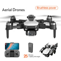 New S2S Brushless Folding 6K HD Dual Lens Stream WIFI Drone