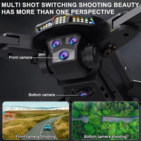 W2 MAX GPS LCD DISPLAY FOLDABLE TABLE CAMERA WITH CASE BAG OBSTACLE AVOIDANCE BRUSHLESS MOTORS DRONE