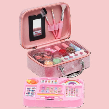 Realistic Makeup Kit Beauty Bag For Girls Make-up Bag 2 in 1 Makeup Kit