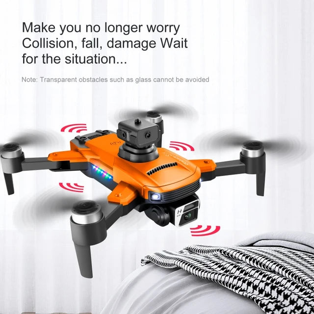 S99MAX Double Camera Foldable Drone Brushless Motors Drones With High Quality of obstacle avoidance (Free Combo Smart Watch) Mrsalepoint 