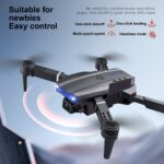E99PRO Foldable Camera Drone With LCD Display Double Camera Drone With Obstacle Avoidance - Image 2