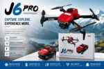 J6PRO Brushless Drone with Obstacle Avoidance & Dual Camera – Foldable RC Quadcopter