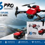 J6PRO Brushless Drone with Obstacle Avoidance & Dual Camera – Foldable RC Quadcopter