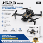 JS23Pro Brushless Motors Double Camera Foldable Drone High Quality Obstacle Avoidance Camera Drone