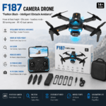 F187 Double Camera Drone With Obstacle Avoidance High Quality Quadcopter Camera Drone