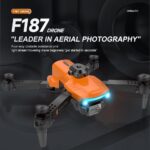 F187 Pro RC Drone, a foldable quadcopter designed for beginners and hobbyists.