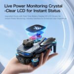 New GT8 Tripple Camera Drone High Quality Brushless Motor Drone With High Quality Realistic Obstacle Avoidance - Image 8