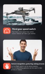 JS23Pro Double Camera Foldable Drone - Image 12