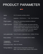 JS23Pro Double Camera Foldable Drone - Image 13