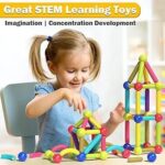 Magnetic Building Block Toy Set Designed For Children Aged 3 and Up. - Image 2