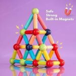 Magnetic Building Block Toy Set Designed For Children Aged 3 and Up. - Image 8