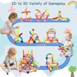 Magnetic Building Block Toy Set Designed For Children Aged 3 and Up. - Image 3