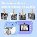 DIY Instant Digital Camera for Kids – 1080P HD Video ???? | Dual Lens Selfie ???? | Instant Ink-Free Thermal Printing ????️ | 2.4” IPS Screen | 2X Optical Zoom - Image 8