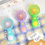 Portable Snail Mini Handheld Fan - Image 2