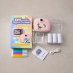 DIY Instant Digital Camera for Kids Print Camera For Kids High Quality Material With 3 Printing Rolls - Image 2