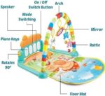 Multifunction Piano Fitness Rack Play Jim  for babies High Quality Stuff Mat Play Jim With  Light & Sound - Image 3