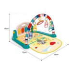 Multifunction Piano Fitness Rack Play Jim  for babies High Quality Stuff Mat Play Jim With  Light & Sound - Image 4