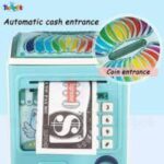 Creative Money Box For Kids High Quality Material ATM Machine Thumb Finger Print Machine Best Gift For Kids - Image 4