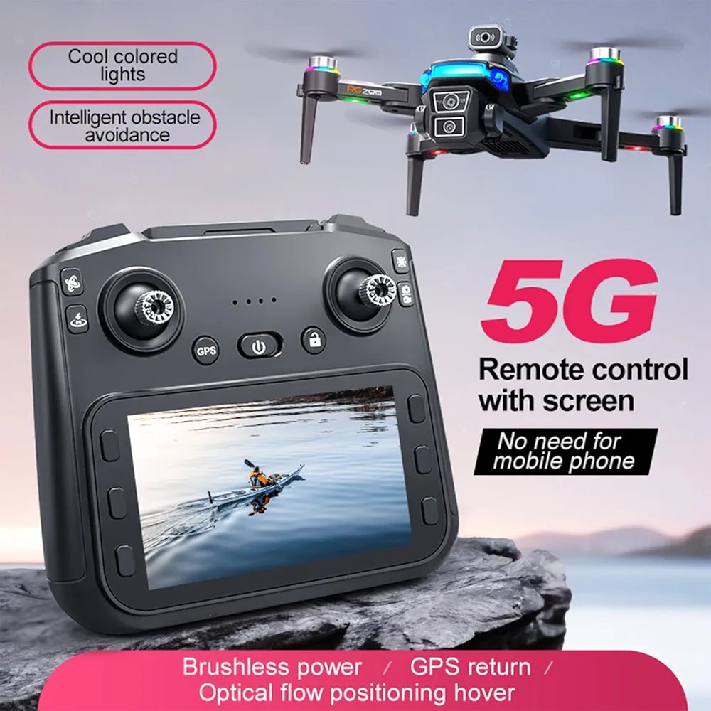 2026/04/1000014095.jpg XF605 Intelligent Aerial Photography Drone – 4K HD Dual Camera, Obstacle Avoidance & Smart Remote Control - Image 1